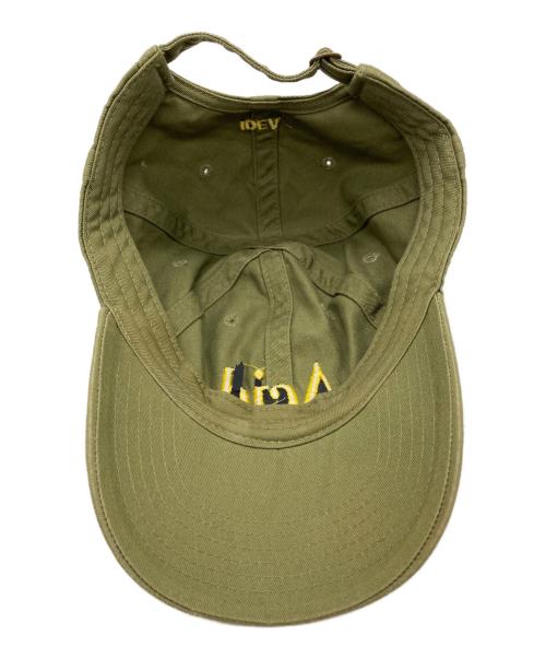 idea（イデア）idea (イデア) Acid キャップ カーキの古着・服飾アイテム