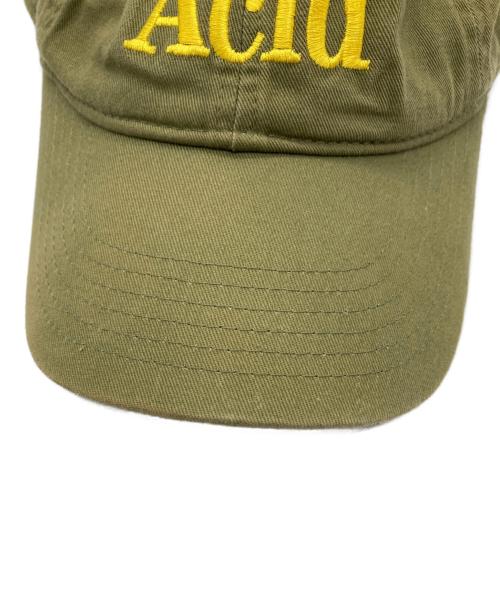idea（イデア）idea (イデア) Acid キャップ カーキの古着・服飾アイテム