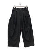 JC OFFICIALジェーシー オフィシャル）の古着「変形パンツ」｜ブラック