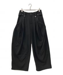 JC OFFICIAL（ジェーシー オフィシャル）の古着「変形パンツ」｜ブラック