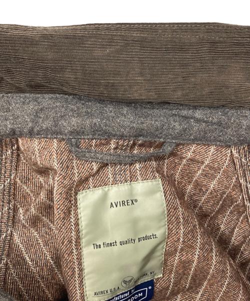 AVIREX（アヴィレックス）AVIREX (アヴィレックス) カバーオール グレー サイズ:Lの古着・服飾アイテム