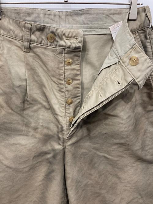 refomed（リフォメッド）refomed (リフォメッド) モールスキンパンツ ベージュ サイズ:3の古着・服飾アイテム