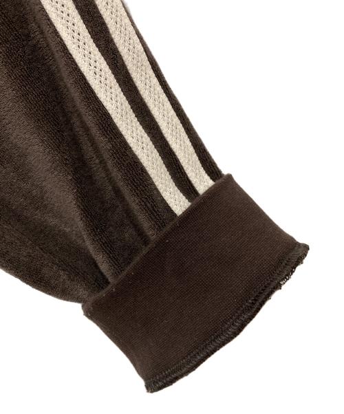 adidas（アディダス）adidas (アディダス) WALES BONNER (ウェールズボナー) タオルロングスリーブシャツ ブラウン サイズ:4XLの古着・服飾アイテム