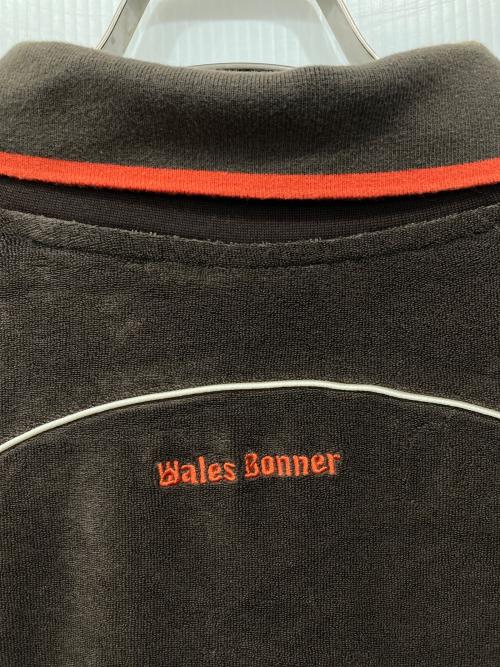 adidas（アディダス）adidas (アディダス) WALES BONNER (ウェールズボナー) タオルロングスリーブシャツ ブラウン サイズ:4XLの古着・服飾アイテム
