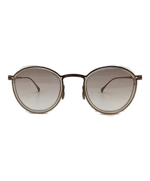 GIORGIO ARMANI（ジョルジョアルマーニ）GIORGIO ARMANI (ジョルジョアルマーニ) YUICHI TOYAMA (ユウイチトヤマ) サングラス ピンク サイズ:46□22 145の古着・服飾アイテム