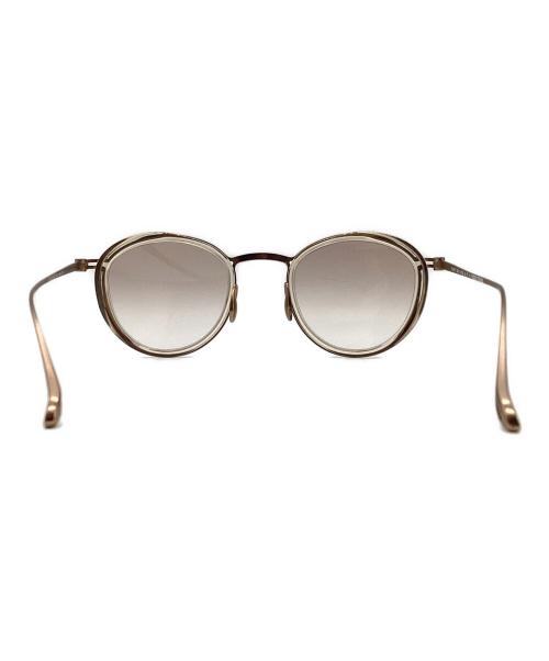 GIORGIO ARMANI（ジョルジョアルマーニ）GIORGIO ARMANI (ジョルジョアルマーニ) YUICHI TOYAMA (ユウイチトヤマ) サングラス ピンク サイズ:46□22 145の古着・服飾アイテム