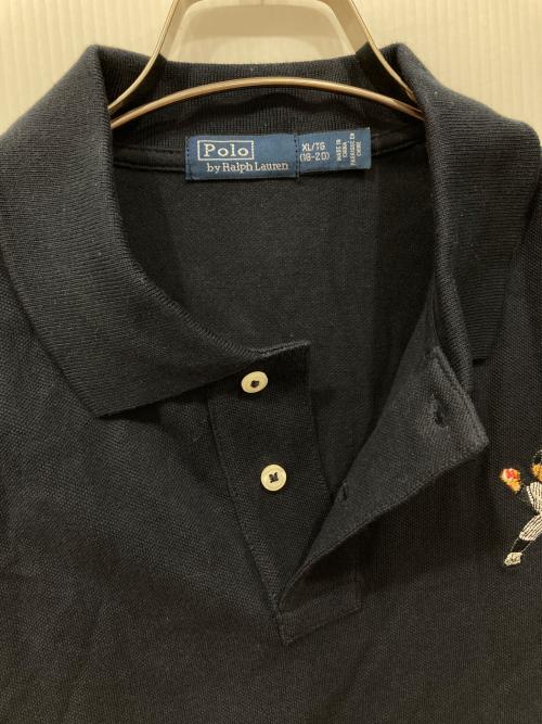 POLO RALPH LAUREN（ポロ・ラルフローレン）POLO RALPH LAUREN (ポロ・ラルフローレン) ポロシャツ ネイビー サイズ:SIZE XL(18-20) 未使用品の古着・服飾アイテム