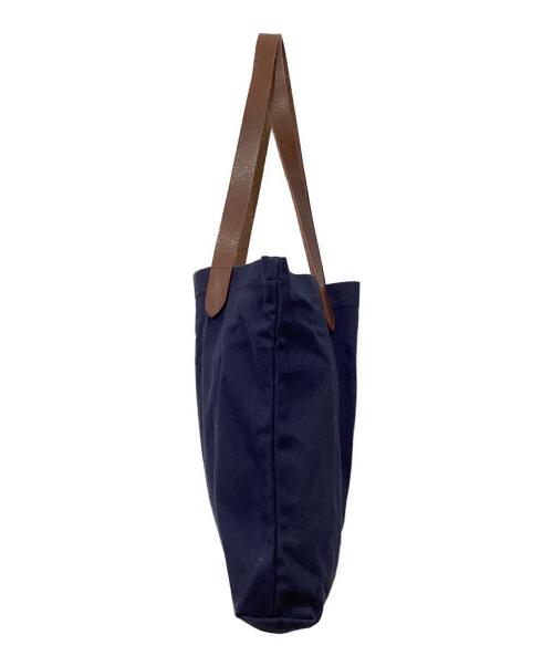 POLO RALPH LAUREN（ポロ・ラルフローレン）POLO RALPH LAUREN (ポロ・ラルフローレン) トートバッグ ネイビーの古着・服飾アイテム