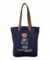 POLO RALPH LAUREN（ポロ・ラルフローレン）の古着「トートバッグ」｜ネイビー