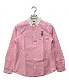 POLO RALPH LAUREN（ポロ・ラルフローレン）の古着「ボタンダウンシャツ」｜ピンク
