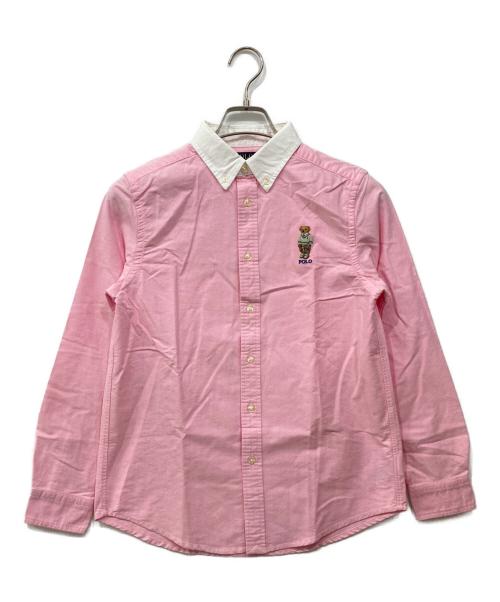 POLO RALPH LAUREN（ポロ・ラルフローレン）POLO RALPH LAUREN (ポロ・ラルフローレン) ボタンダウンシャツ ピンク サイズ:Lの古着・服飾アイテム