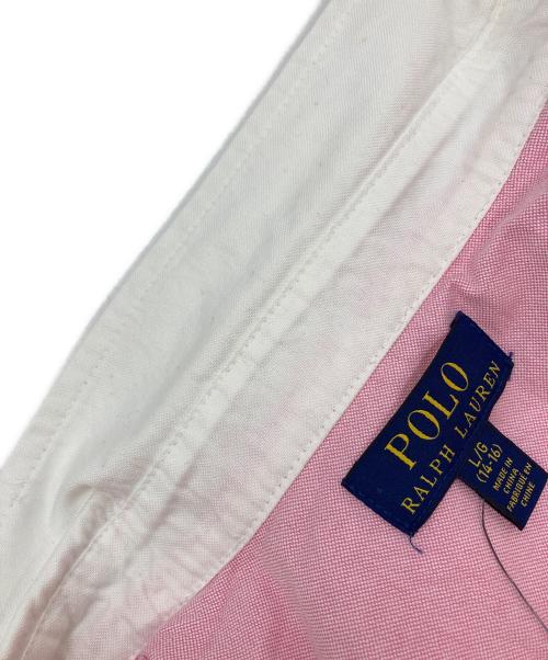 POLO RALPH LAUREN（ポロ・ラルフローレン）POLO RALPH LAUREN (ポロ・ラルフローレン) ボタンダウンシャツ ピンク サイズ:Lの古着・服飾アイテム
