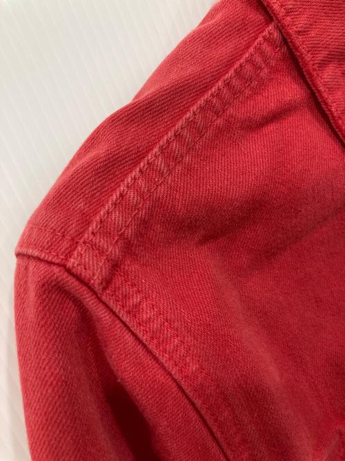 Rugby Ralph Lauren（ラグビーラルフローレン）Rugby Ralph Lauren (ラグビーラルフローレン) デニムジャケット レッド サイズ:XSの古着・服飾アイテム