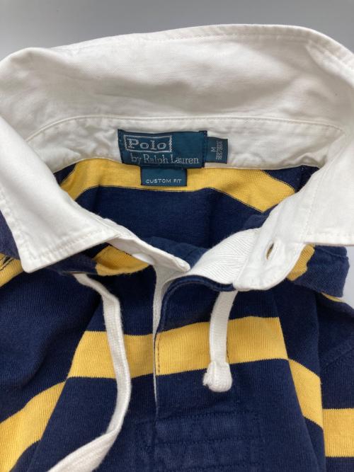 POLO RALPH LAUREN（ポロ・ラルフローレン）POLO RALPH LAUREN (ポロ・ラルフローレン) フーデッドラガーシャツ ネイビー サイズ:Mの古着・服飾アイテム