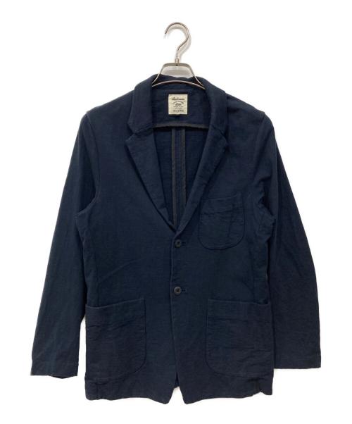 JACKMAN（ジャックマン）jackman (ジャックマン) ストレッチ天竺ジャケット ネイビー サイズ:Mの古着・服飾アイテム