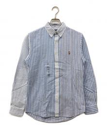 POLO RALPH LAUREN（ポロ・ラルフローレン）の古着「ストライプシャツ」｜ホワイト×ブルー