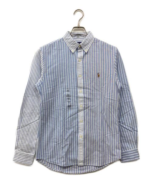 POLO RALPH LAUREN（ポロ・ラルフローレン）POLO RALPH LAUREN (ポロ・ラルフローレン) ストライプシャツ ホワイト×ブルー サイズ:S 未使用品の古着・服飾アイテム