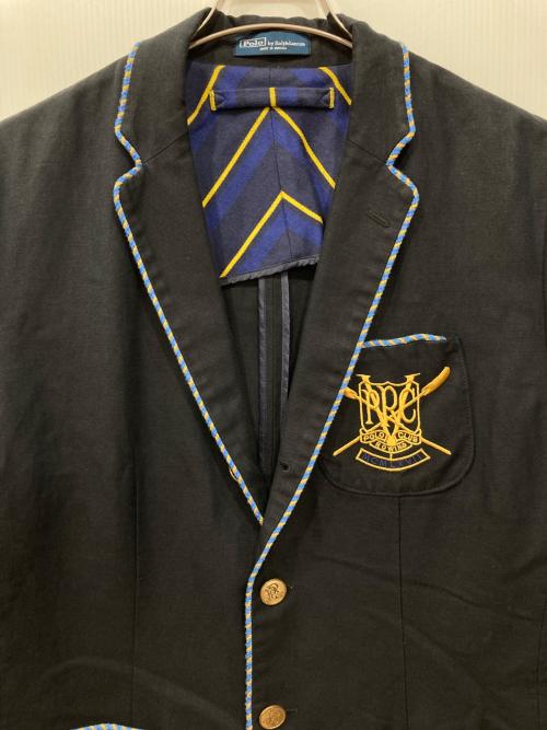 POLO RALPH LAUREN（ポロ・ラルフローレン）POLO RALPH LAUREN (ポロ・ラルフローレン) テーラードジャケット ブラック サイズ:38の古着・服飾アイテム