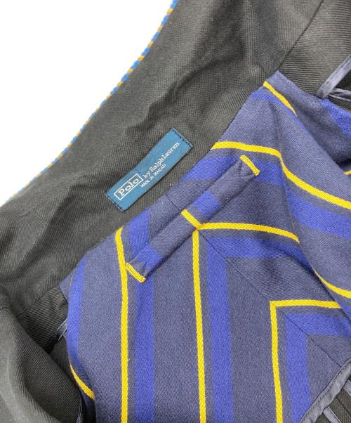 POLO RALPH LAUREN（ポロ・ラルフローレン）POLO RALPH LAUREN (ポロ・ラルフローレン) テーラードジャケット ブラック サイズ:38の古着・服飾アイテム