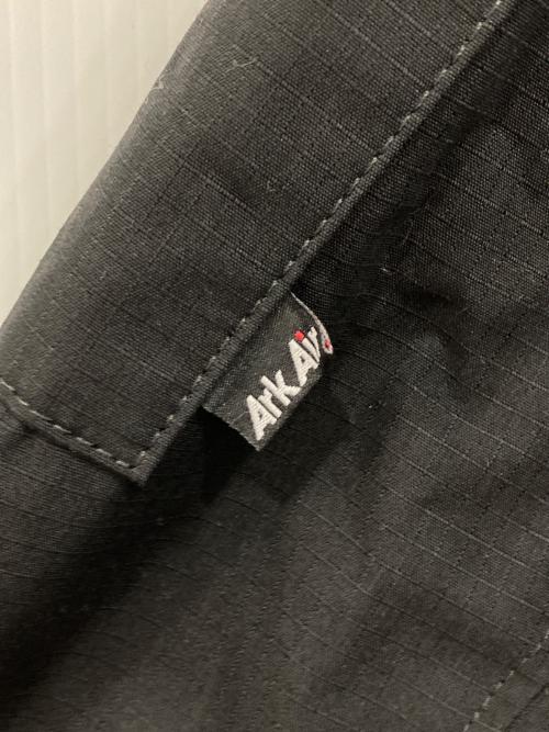 ARKAIR（アークエアー）ArkAir (アークエアー) ミリタリーノーカラージャケット ブラック サイズ:Mの古着・服飾アイテム
