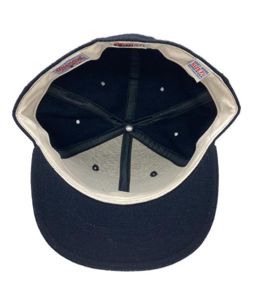 New Era（ニューエラ）New Era (ニューエラ) 59 FIFTY AT 50 (フィフティーナイン フィフティー アット フィフティー) キャップ ブラック サイズ:7 1/2の古着・服飾アイテム