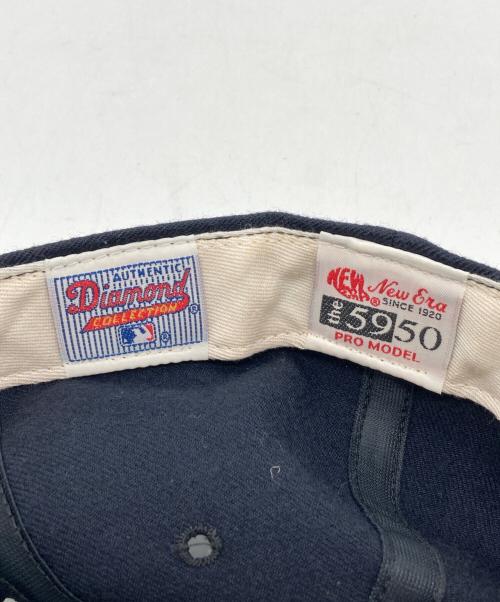 New Era（ニューエラ）New Era (ニューエラ) 59 FIFTY AT 50 (フィフティーナイン フィフティー アット フィフティー) キャップ ブラック サイズ:7 1/2の古着・服飾アイテム