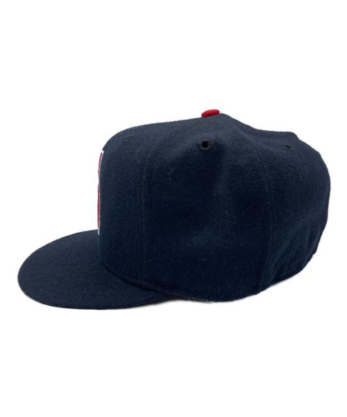 New Era（ニューエラ）New Era (ニューエラ) 59 FIFTY AT 50 (フィフティーナイン フィフティー アット フィフティー) キャップ ブラック サイズ:71/2の古着・服飾アイテム