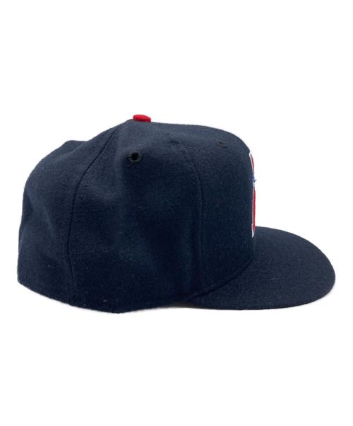 New Era（ニューエラ）New Era (ニューエラ) 59 FIFTY AT 50 (フィフティーナイン フィフティー アット フィフティー) キャップ ブラック サイズ:71/2の古着・服飾アイテム