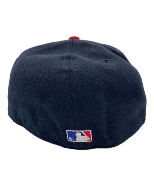 New Era（ニューエラ）New Era (ニューエラ) 59 FIFTY AT 50 (フィフティーナイン フィフティー アット フィフティー) キャップ ブラック サイズ:71/2の古着・服飾アイテム