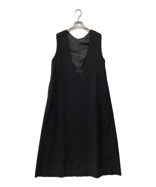 sahara（サハラ）sahara (サハラ) 2way Uneck Dress ブラック サイズ:Freeの古着・服飾アイテム