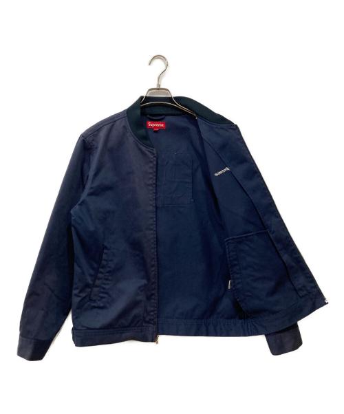 SUPREME（シュプリーム）Supreme (シュプリーム) White castle (ホワイトキャッスル) ワークジャケット ネイビー サイズ:Mの古着・服飾アイテム