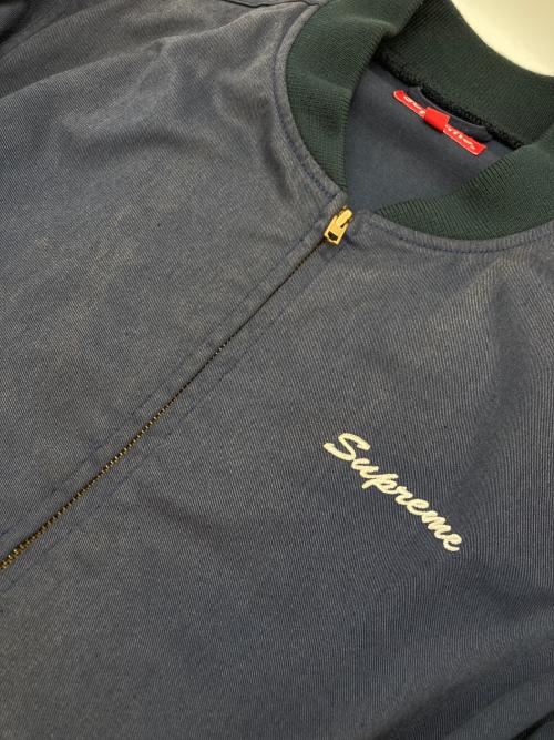 SUPREME（シュプリーム）Supreme (シュプリーム) White castle (ホワイトキャッスル) ワークジャケット ネイビー サイズ:Mの古着・服飾アイテム