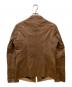 Paul Smith (ポールスミス) シングルライダースジャケット ブラウン サイズ:M：15000円
