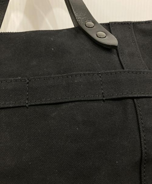 KAWANISHI KABAN（カワニシカバン）KAWANISHI KABAN (カワニシカバン) rabbt 帆布リュック ブラックの古着・服飾アイテム