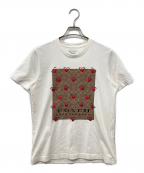 COACHコーチ）の古着「シグネチャー刺繍Tシャツ」｜ホワイト