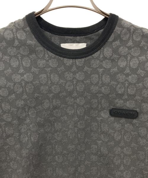 COACH（コーチ）COACH (コーチ) エッセンシャル Tシャツ グレー サイズ:XSの古着・服飾アイテム