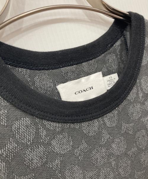 COACH（コーチ）COACH (コーチ) エッセンシャル Tシャツ グレー サイズ:XSの古着・服飾アイテム