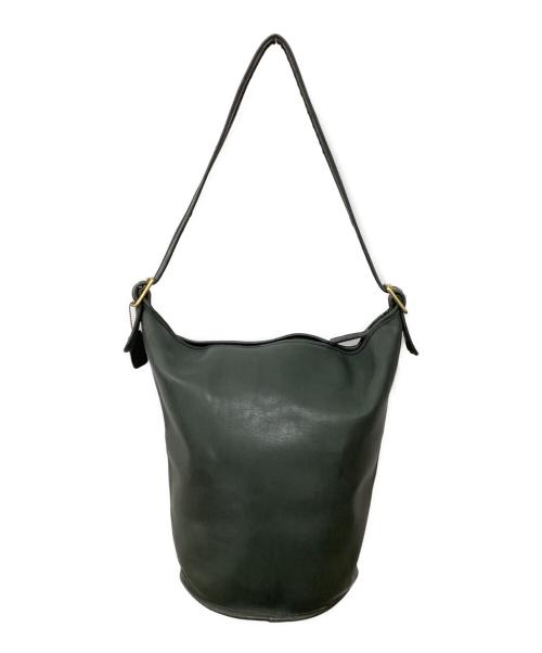 COACH（コーチ）COACH (コーチ) バケツ型ショルダーバッグ グリーンの古着・服飾アイテム
