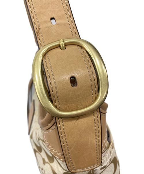 COACH（コーチ）COACH (コーチ) ショルダーバッグ ベージュの古着・服飾アイテム