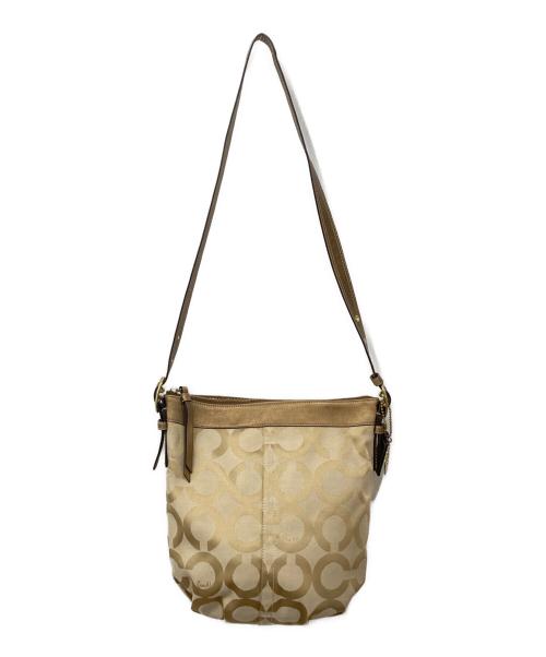 COACH（コーチ）COACH (コーチ) ショルダーバッグ ベージュの古着・服飾アイテム