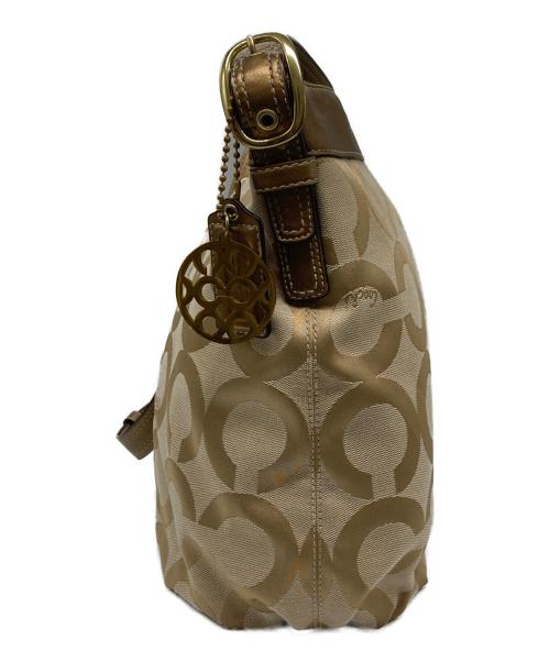 COACH（コーチ）COACH (コーチ) ショルダーバッグ ベージュの古着・服飾アイテム