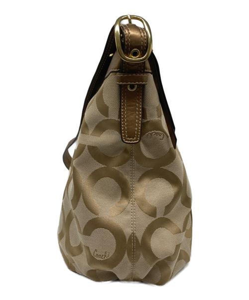 COACH（コーチ）COACH (コーチ) ショルダーバッグ ベージュの古着・服飾アイテム