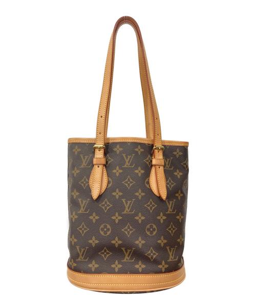 LOUIS VUITTON（ルイ ヴィトン）LOUIS VUITTON (ルイ ヴィトン) バケットPM ブラウンの古着・服飾アイテム