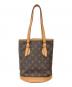 LOUIS VUITTON（ルイ ヴィトン）の古着「バケットPM」｜ブラウン
