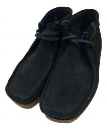 CLARKS（クラークス）の古着「スウェードシューズ」｜ブラック