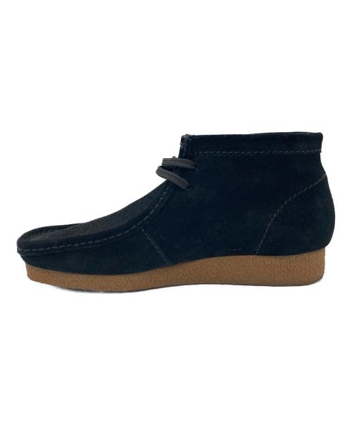 CLARKS（クラークス）CLARKS (クラークス) スウェードシューズ ブラック サイズ:25の古着・服飾アイテム