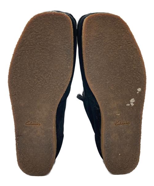 CLARKS（クラークス）CLARKS (クラークス) スウェードシューズ ブラック サイズ:25の古着・服飾アイテム