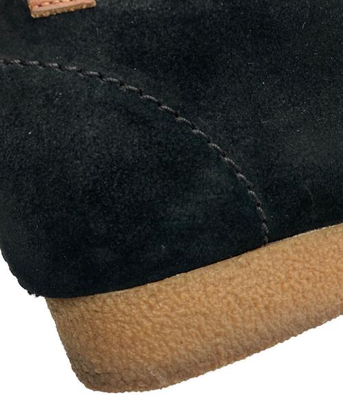 CLARKS（クラークス）CLARKS (クラークス) スウェードシューズ ブラック サイズ:25の古着・服飾アイテム