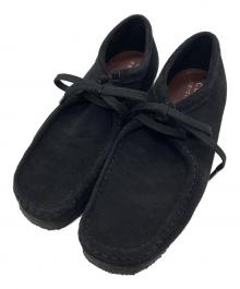 CLARKS（クラークス）の古着「スウェードシューズ」｜ブラック