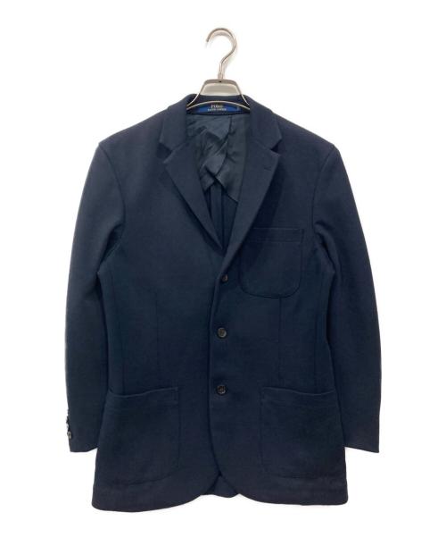 POLO RALPH LAUREN（ポロ・ラルフローレン）POLO RALPH LAUREN (ポロ・ラルフローレン) スウェット3Bテーラードジャケット ネイビー サイズ:Sの古着・服飾アイテム